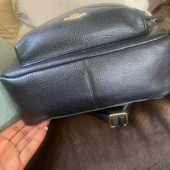 Coach Outlet Small Leather Backpack - Picture 5 of 16